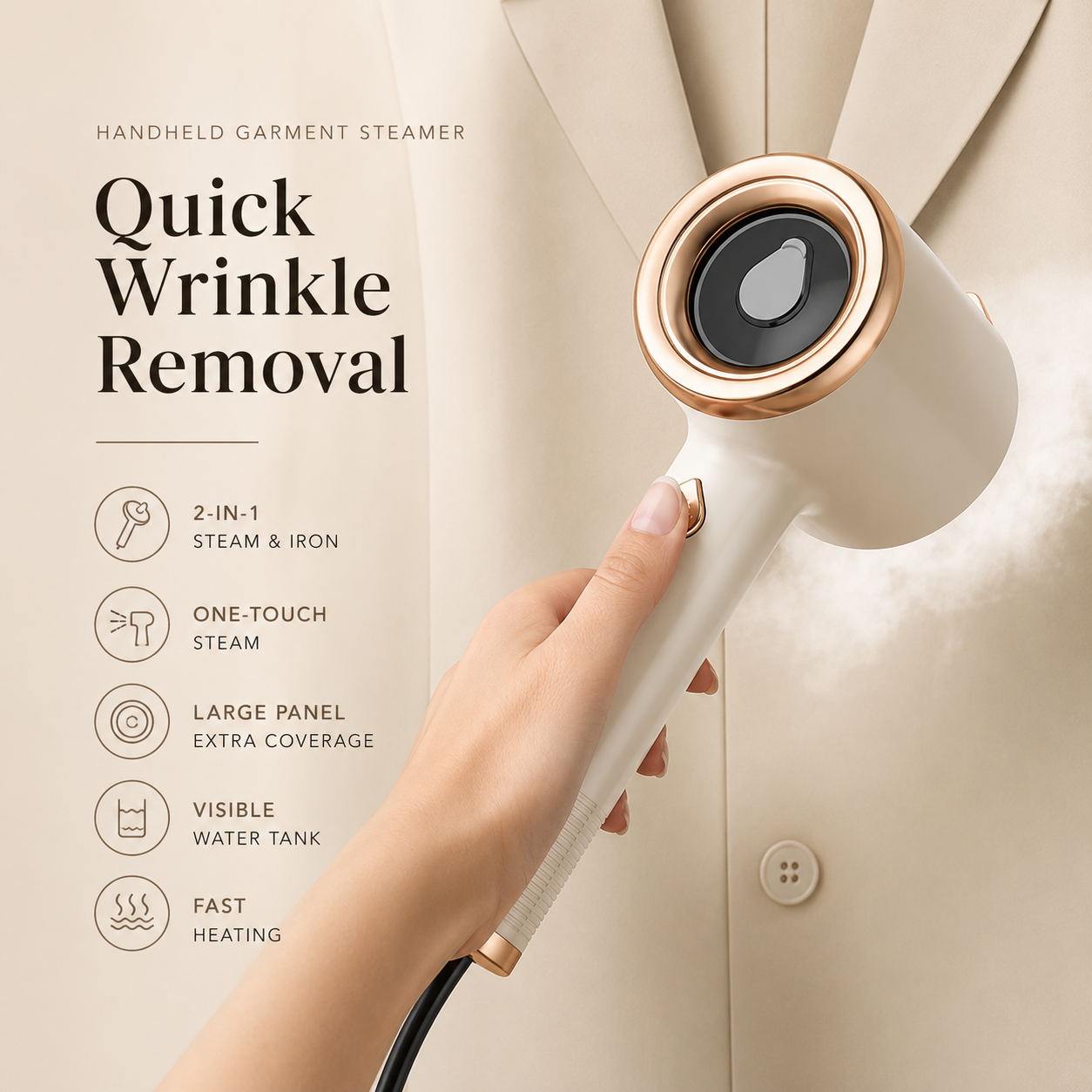 soli™ LuxeSteamer